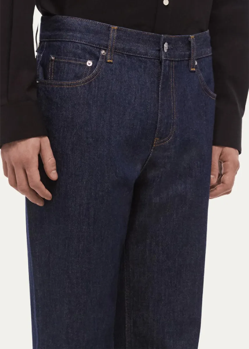Helmut Lang Men's Essential Wardrobe Straight-Leg Jeans | Thumbnail 5