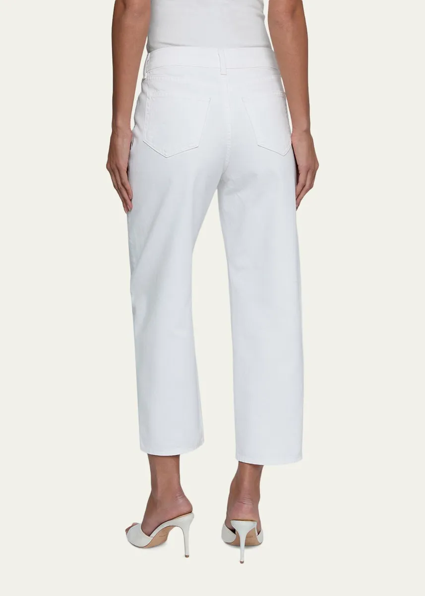 L'Agence Liora High-Rise Cropped Denim Jeans | Thumbnail 3 L'Agence Liora High-Rise Cropped Denim Jeans | Thumbnail 3