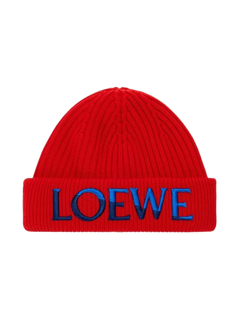 Logo-Embroidered Wool Beanie Logo-Embroidered Wool Beanie