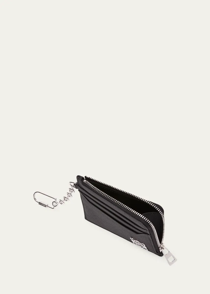 Loewe Anagram Cardholder in Grain Leather | Thumbnail 3 Loewe Anagram Cardholder in Grain Leather | Thumbnail 3