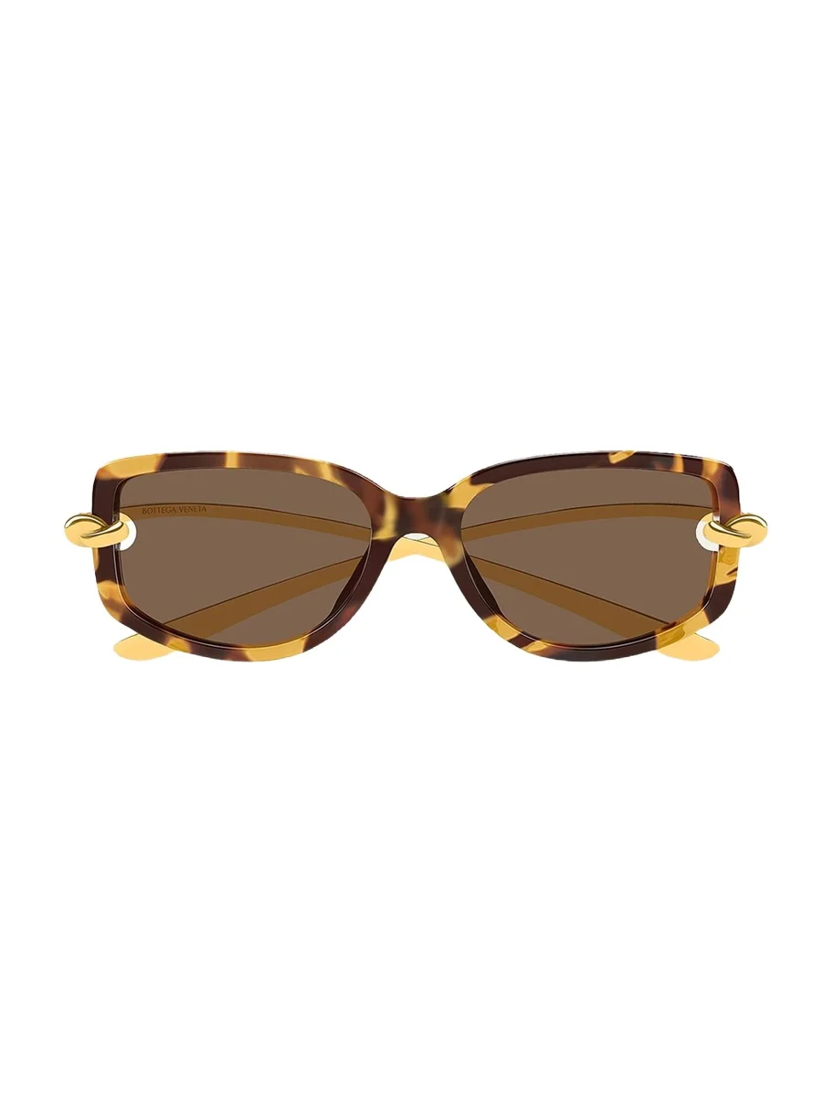 Bottega Veneta 59MM Knot Rectangular Sunglasses