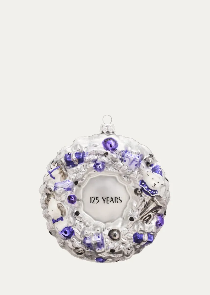 John Huras BG 125th Anniversary Wreath Christmas Ornament | Thumbnail 2 John Huras BG 125th Anniversary Wreath Christmas Ornament | Thumbnail 2