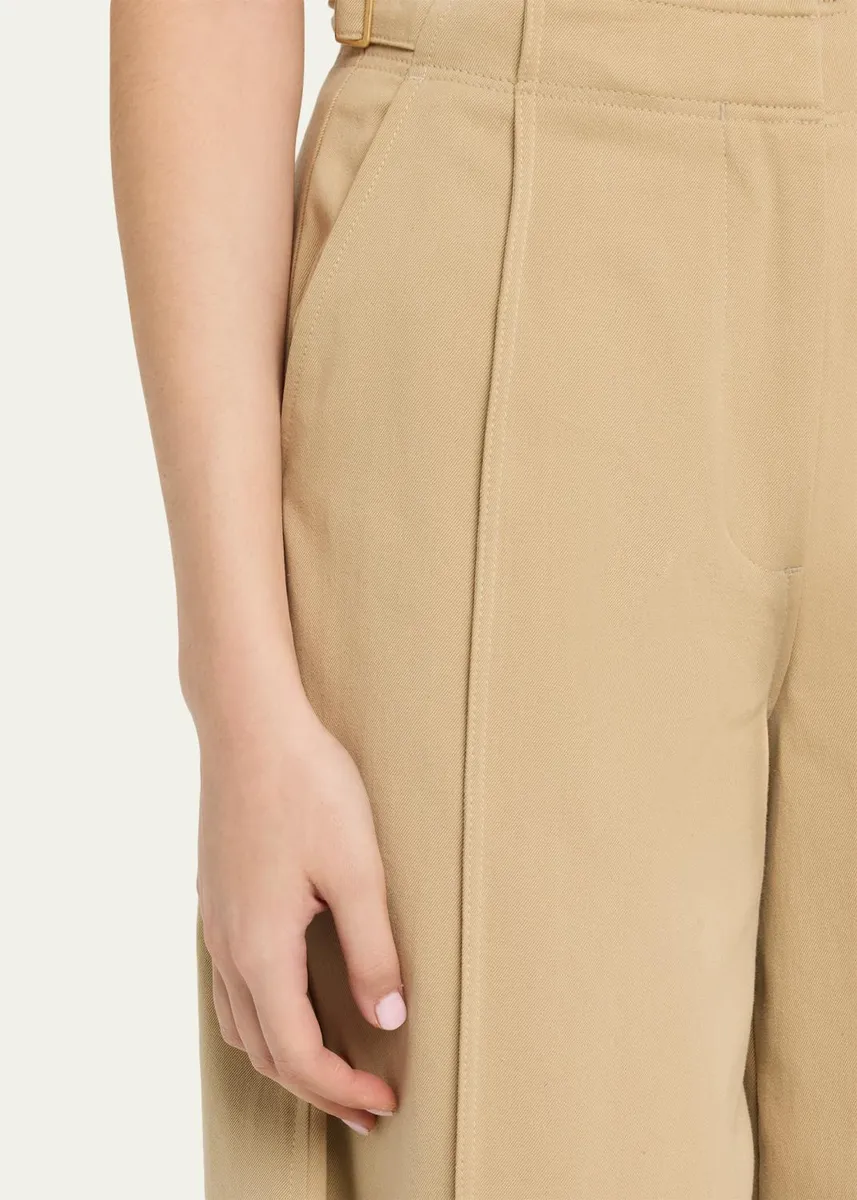 Ulla Johnson Sascha Cropped Wide-Leg Cotton Trousers | Thumbnail 5 Ulla Johnson Sascha Cropped Wide-Leg Cotton Trousers | Thumbnail 5