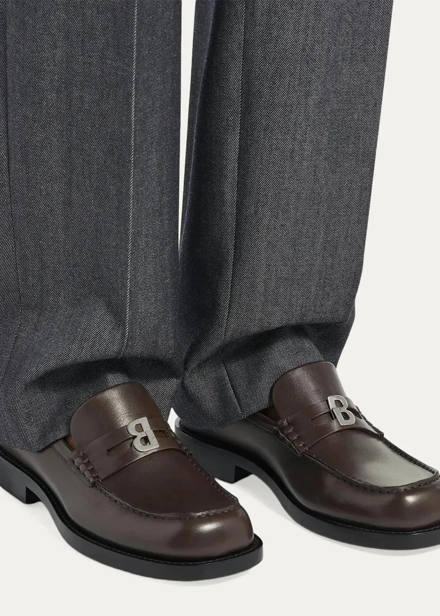 Balenciaga Comfy Leather Penny Loafers | Thumbnail 2 Balenciaga Comfy Leather Penny Loafers | Thumbnail 2