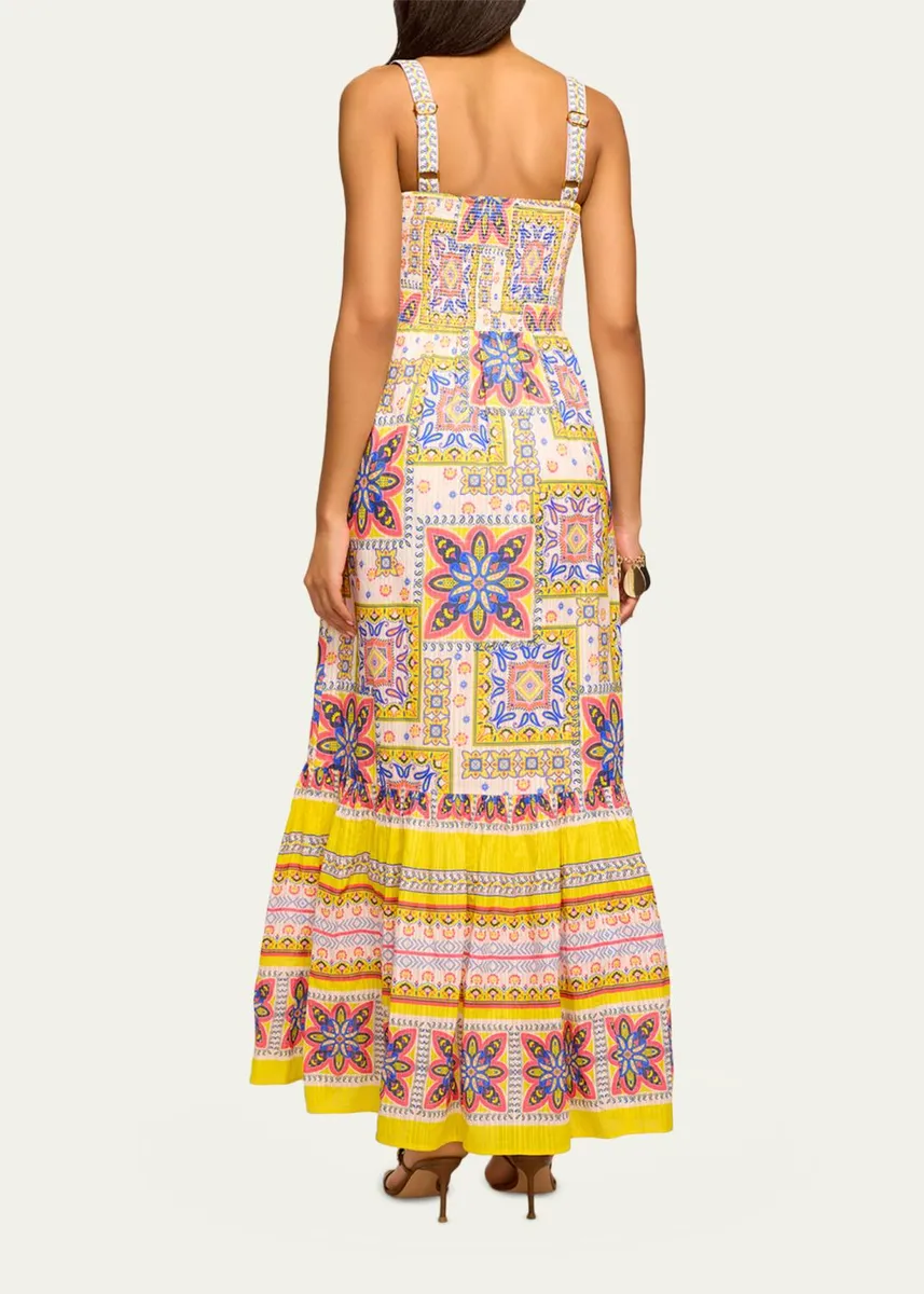 Ramy Brook Alora Printed Cotton Maxi Dress | Thumbnail 3 Ramy Brook Alora Printed Cotton Maxi Dress | Thumbnail 3