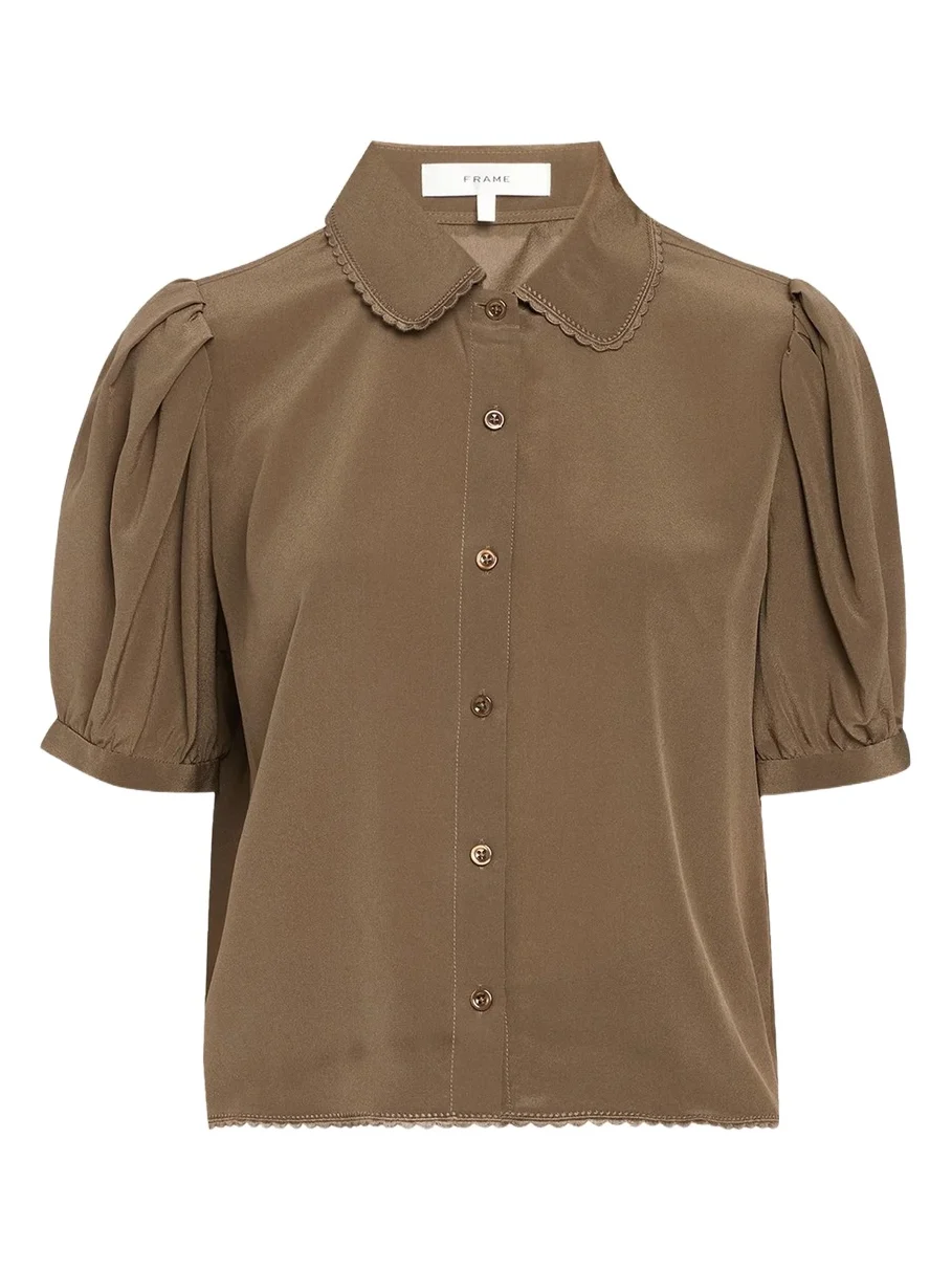The Silk Prim Blouse