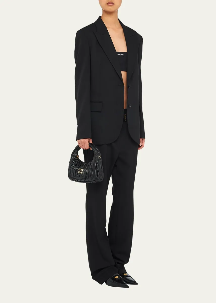 Miu Miu Matelasse Quilted Top Handle Hobo Bag | Thumbnail 5