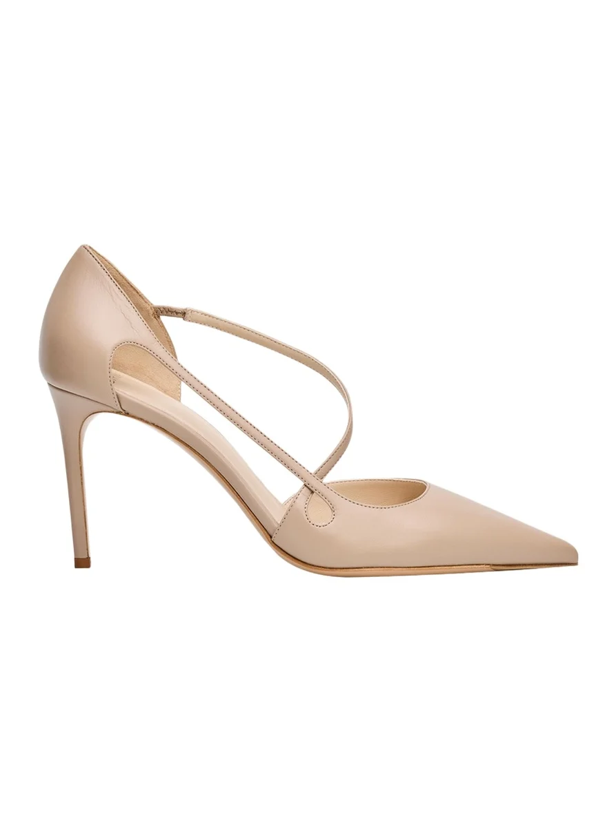 Alexandre Birman 85mm Renee Leather d'Orsay Pumps