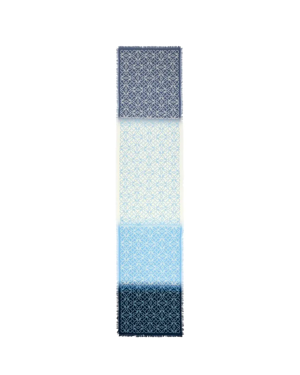 Loewe Anagram Wool Silk Scarf | Thumbnail 2