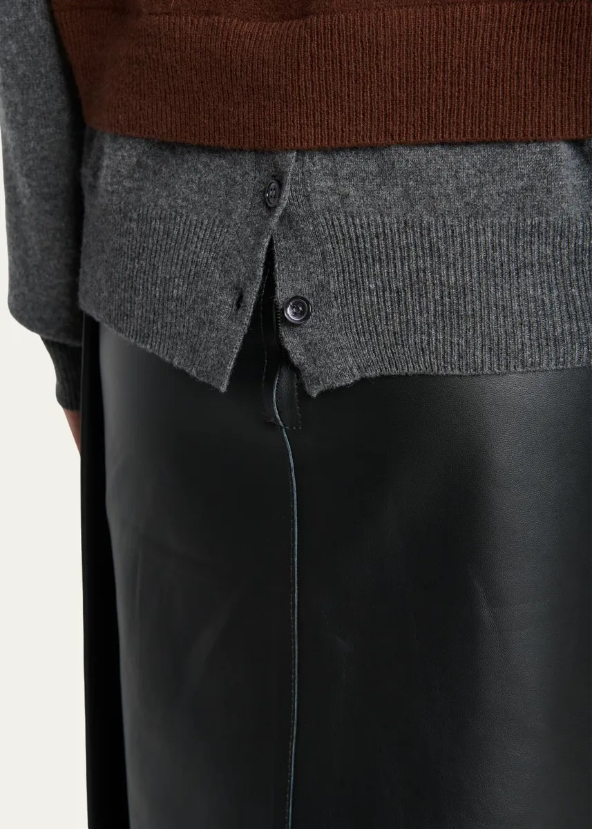 Marni Double-Layered Cashmere Sweater | Thumbnail 5 Marni Double-Layered Cashmere Sweater | Thumbnail 5