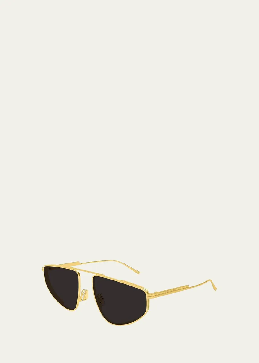 Bottega Veneta Geometric Aviator Sunglasses | Thumbnail 2
