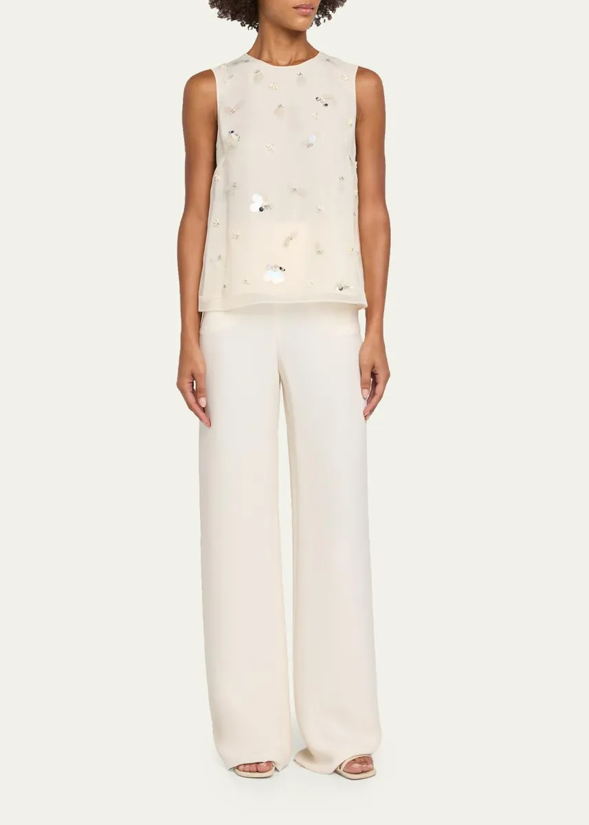 Simkhai Celia Sequined Sleeveless Top | Thumbnail 2 Simkhai Celia Sequined Sleeveless Top | Thumbnail 2