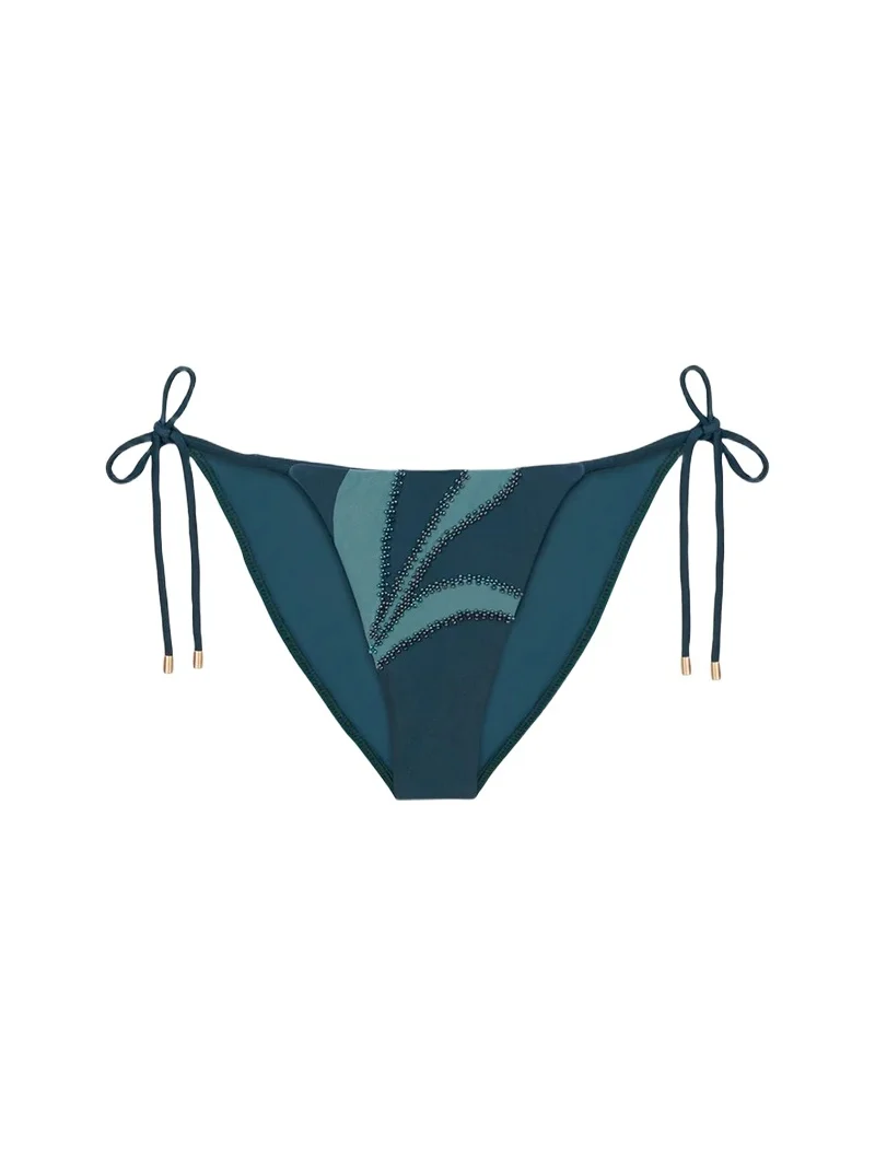Selma Beaded Tie-Side Bikini Bottoms Selma Beaded Tie-Side Bikini Bottoms