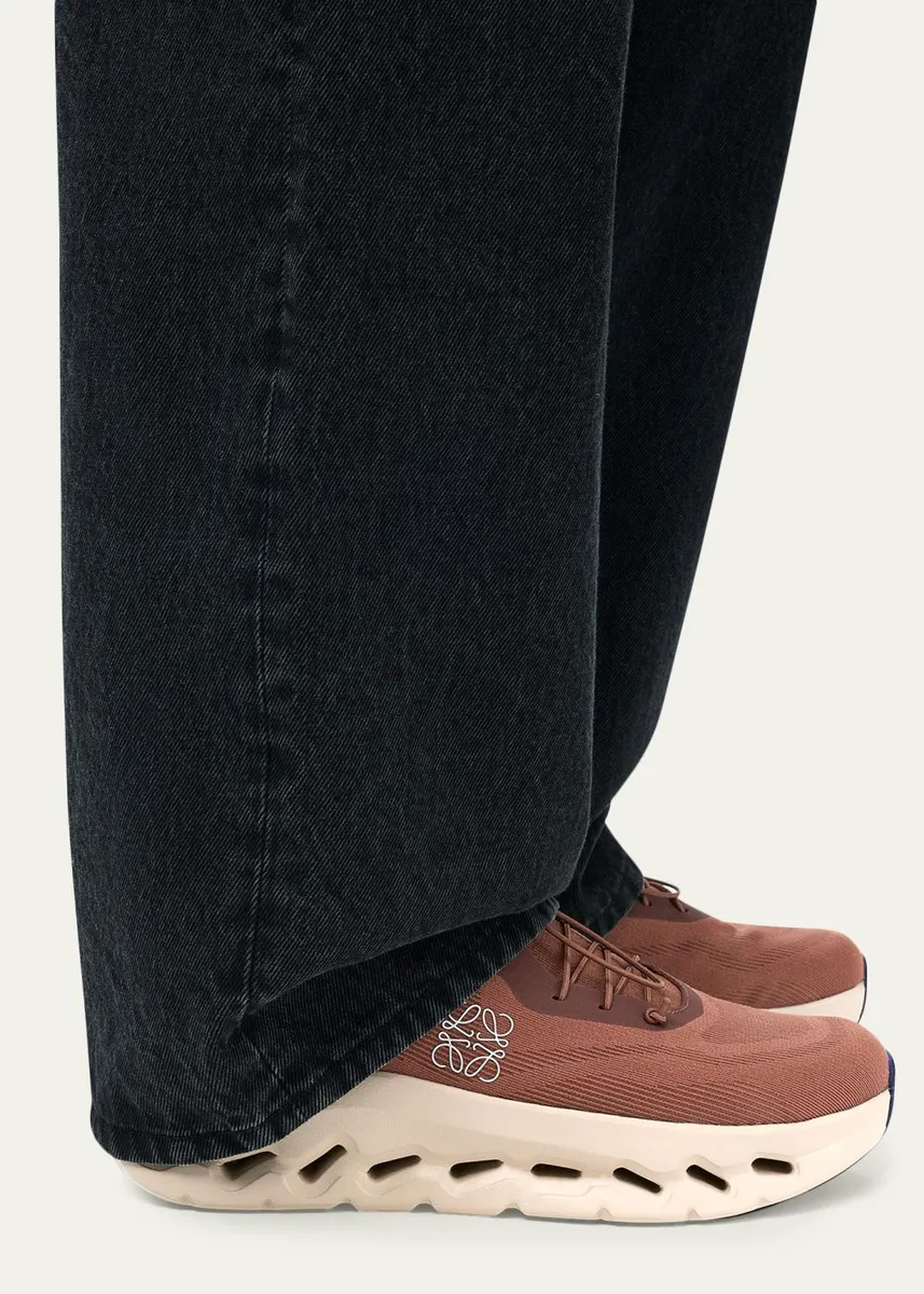 Loewe x On Men's Cloudtilt Hi Stretch-Knit Sneakers | Thumbnail 2