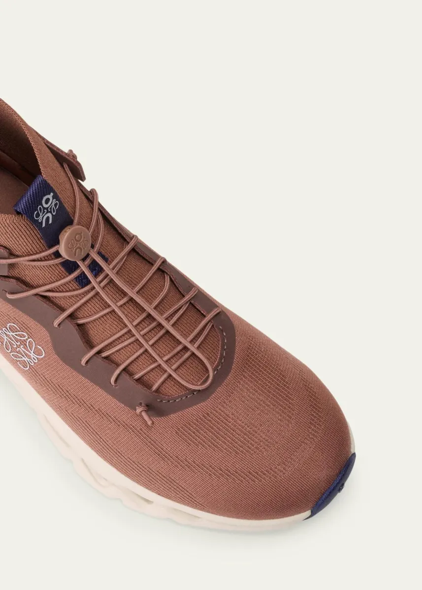 Loewe x On Men's Cloudtilt Hi Stretch-Knit Sneakers | Thumbnail 4
