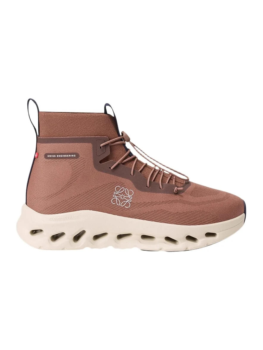 Loewe x On Men's Cloudtilt Hi Stretch-Knit Sneakers