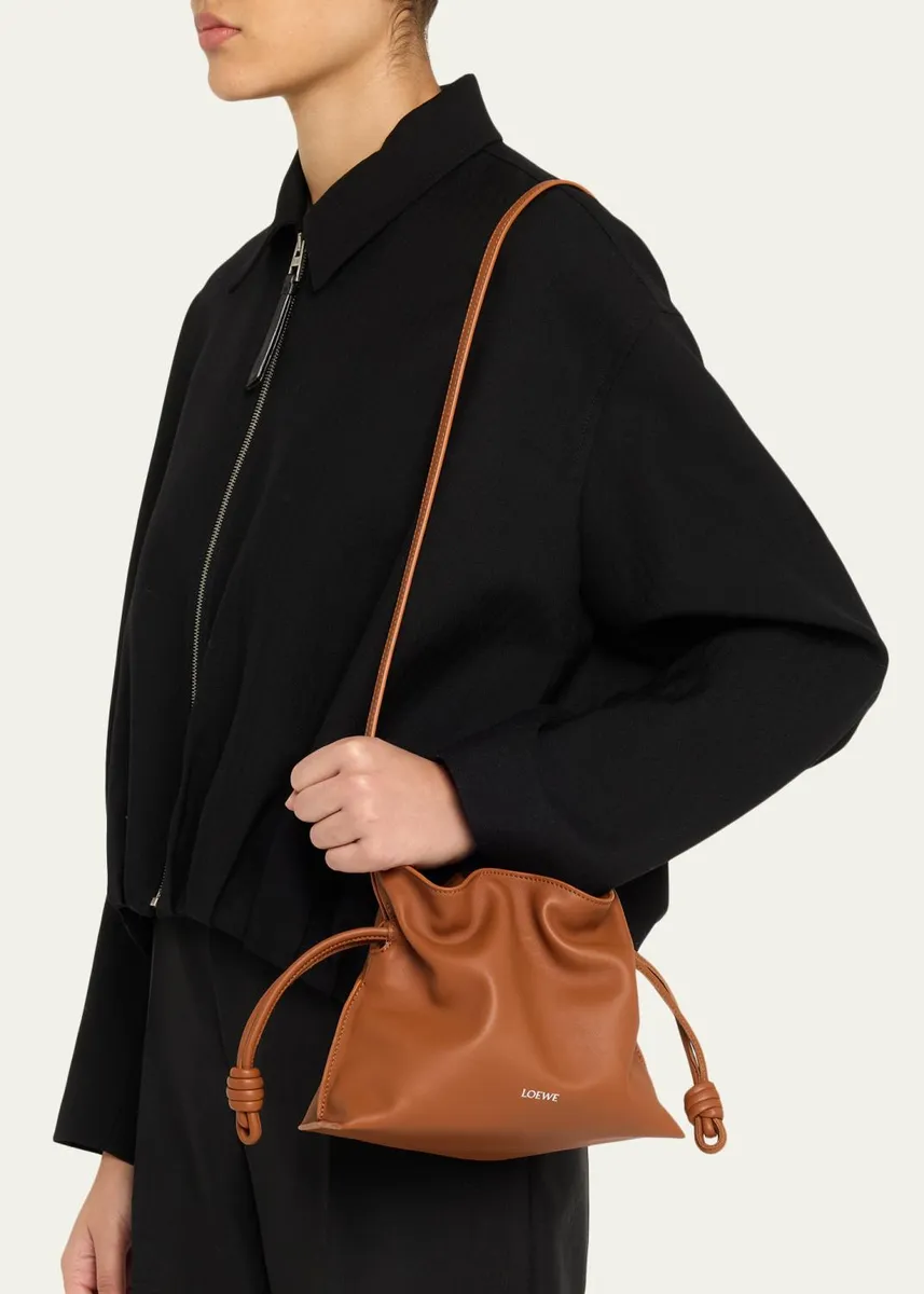 Loewe Flamenco Mini Clutch Bag in Nappa Leather | Thumbnail 2