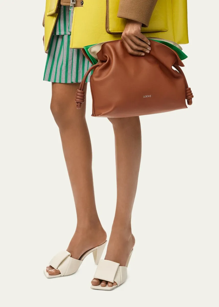 Loewe Flamenco Layered Leather Clutch Bag | Thumbnail 2