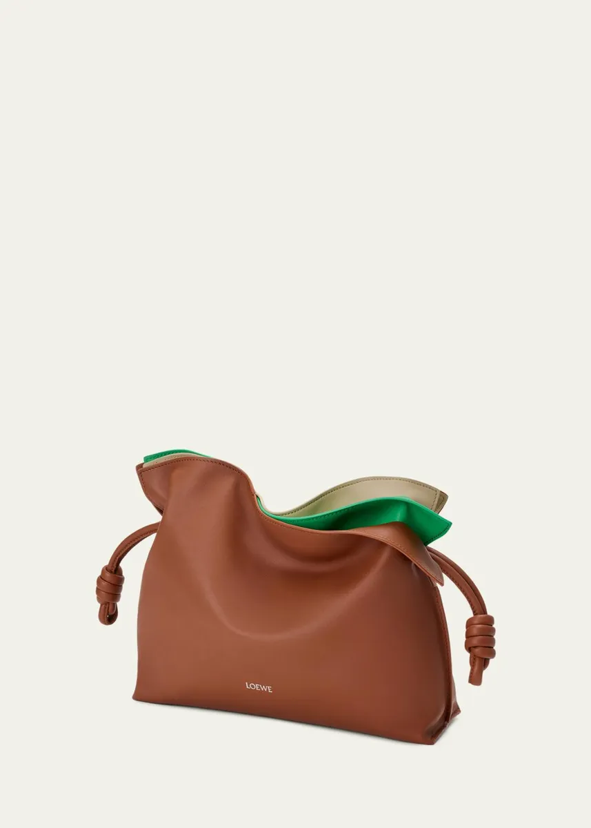 Loewe Flamenco Layered Leather Clutch Bag | Thumbnail 3