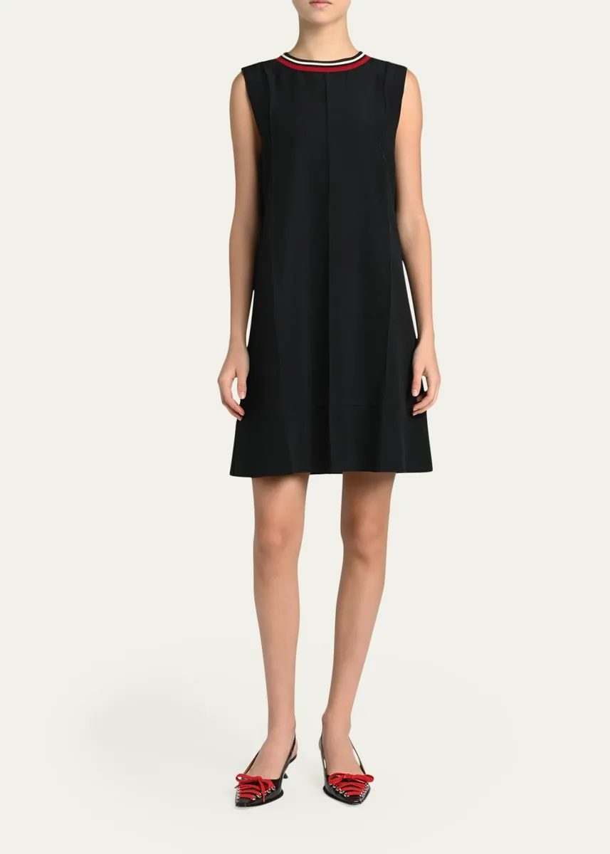Marni Sleeveless Wool Mini Dress | Thumbnail 2