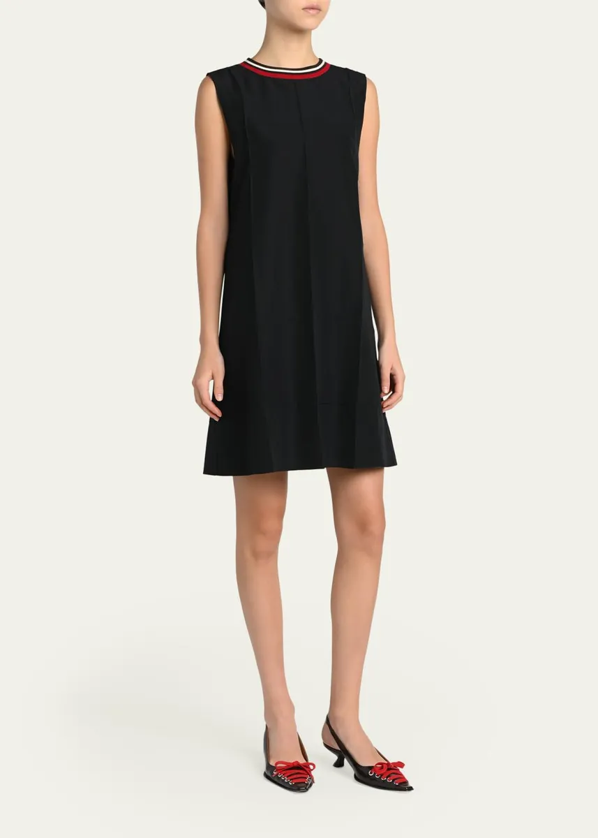 Marni Sleeveless Wool Mini Dress | Thumbnail 4
