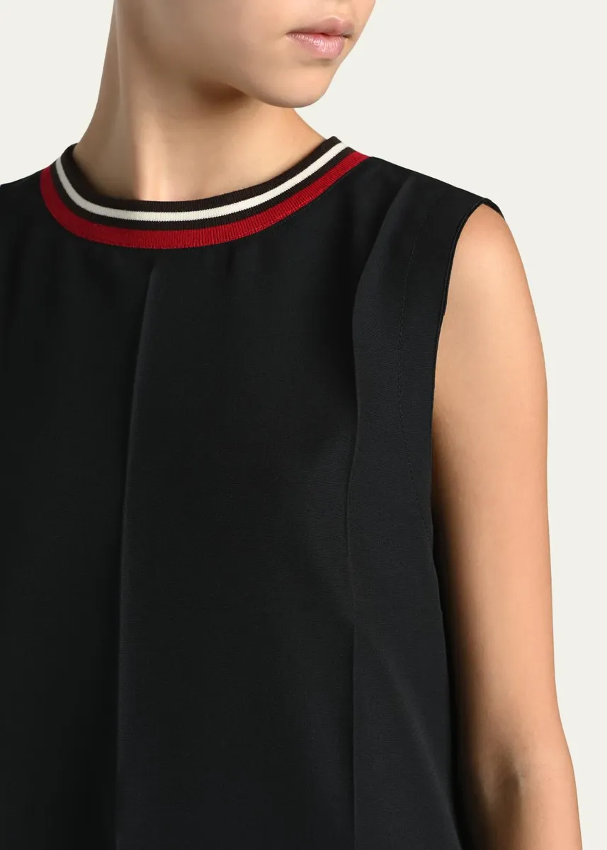 Marni Sleeveless Wool Mini Dress | Thumbnail 5