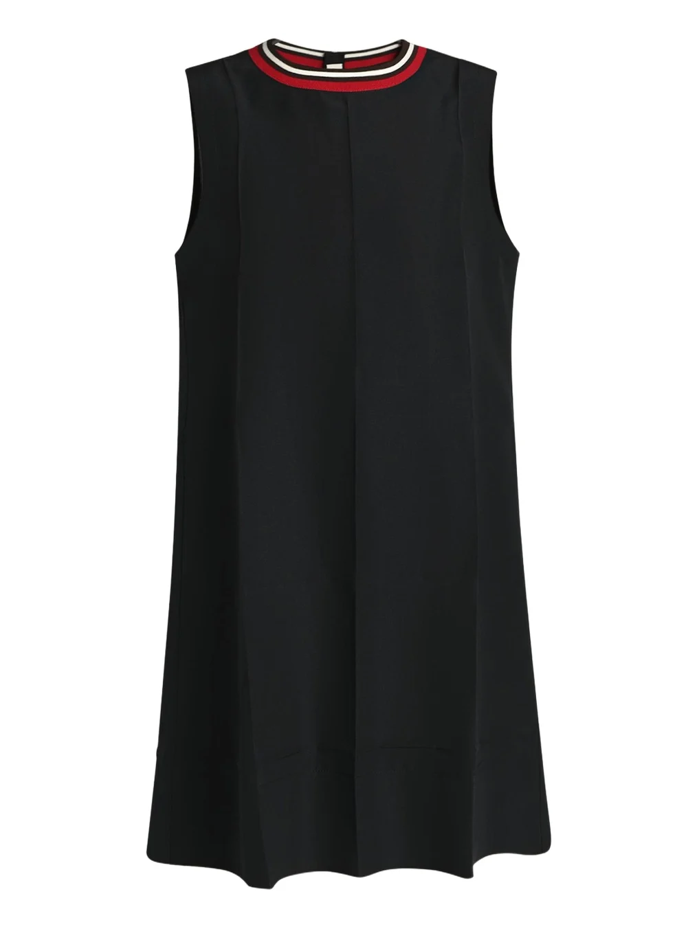 Sleeveless Wool Mini Dress