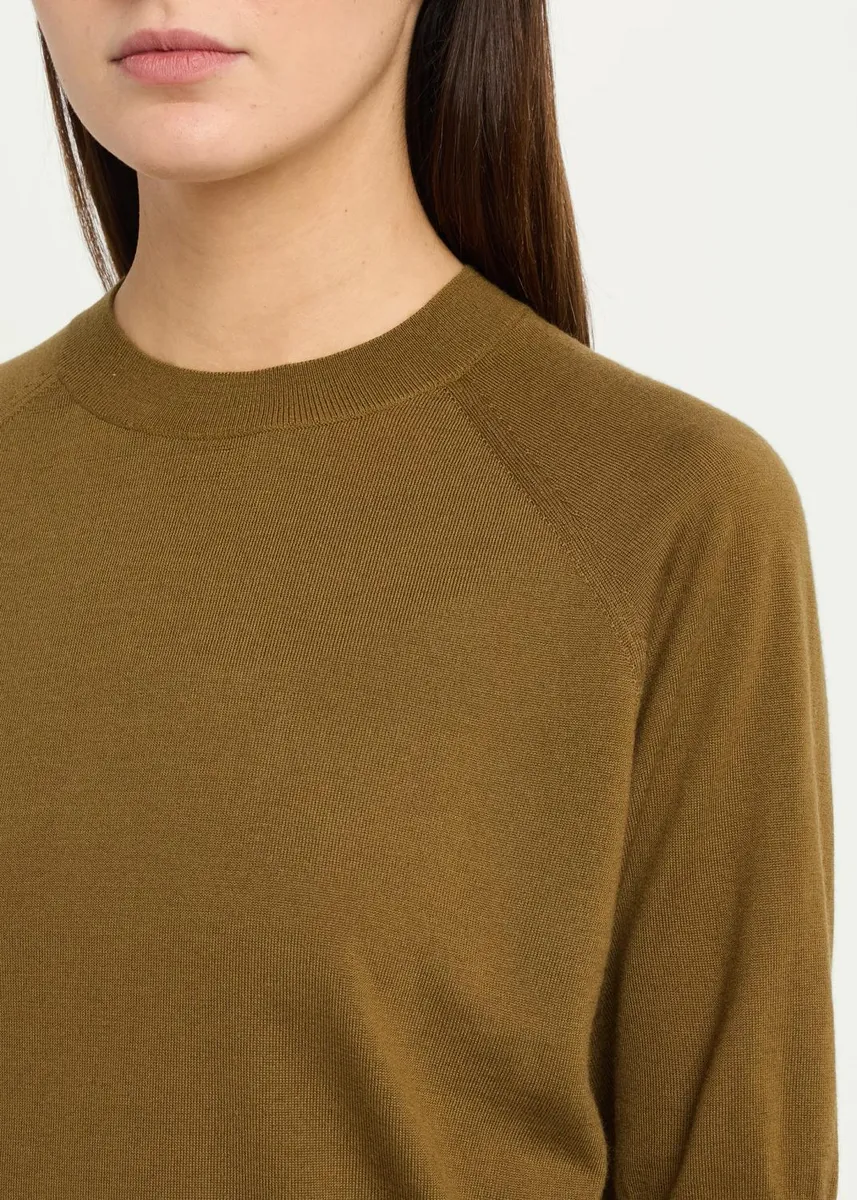 Dries Van Noten Tuan Merino Wool Short-Sleeve Crewneck Sweater | Thumbnail 5 Dries Van Noten Tuan Merino Wool Short-Sleeve Crewneck Sweater | Thumbnail 5