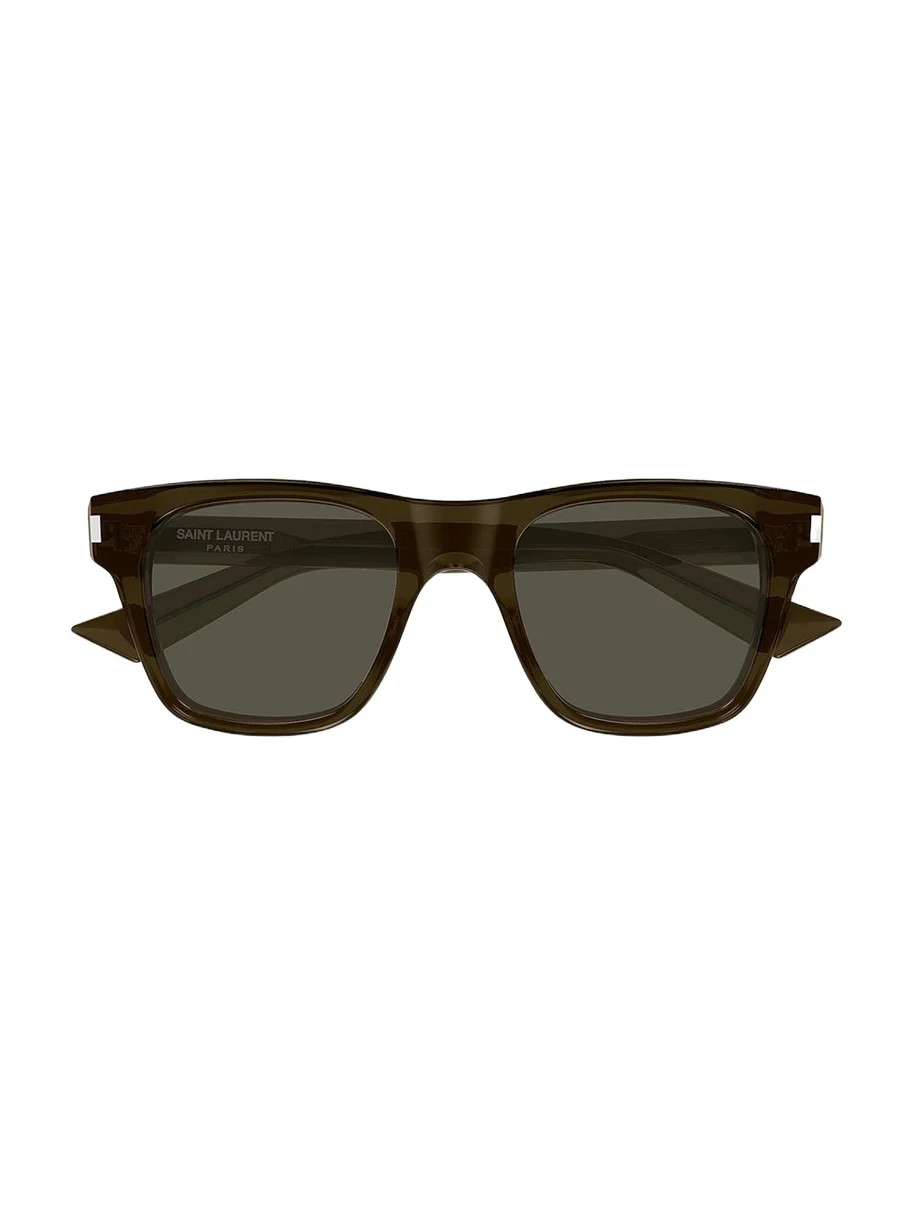 Saint Laurent Men's Square Acetate Sunglasses