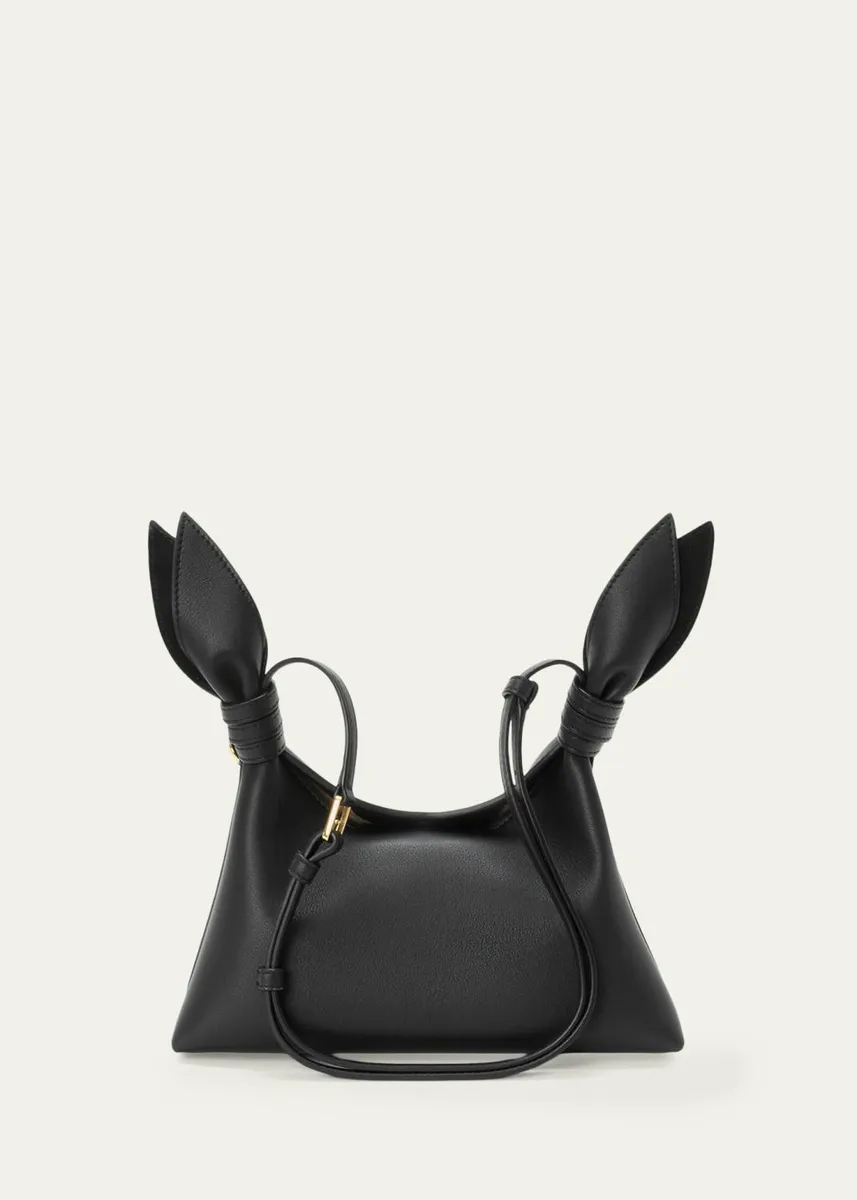 Loewe Scarf Mini Knotted Leather Shoulder Bag | Thumbnail 3 Loewe Scarf Mini Knotted Leather Shoulder Bag | Thumbnail 3