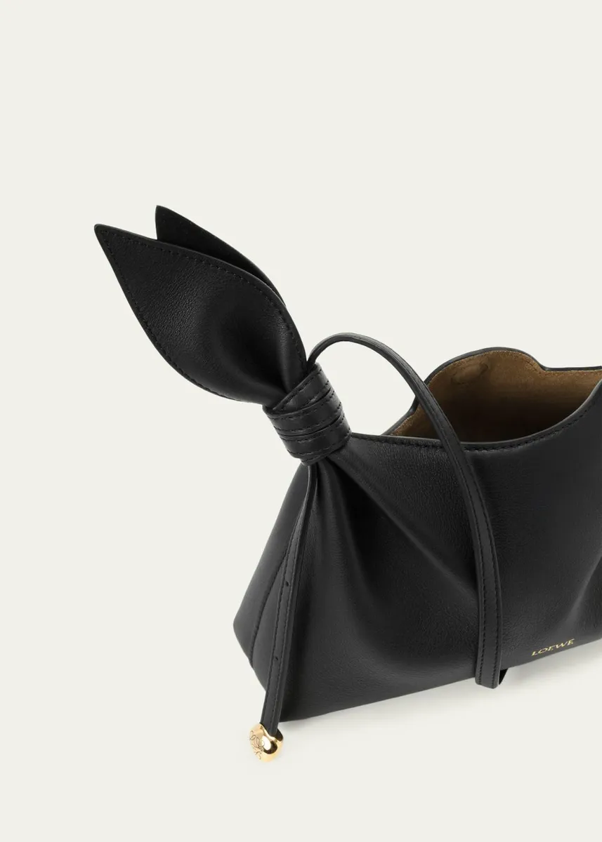 Loewe Scarf Mini Knotted Leather Shoulder Bag | Thumbnail 4 Loewe Scarf Mini Knotted Leather Shoulder Bag | Thumbnail 4