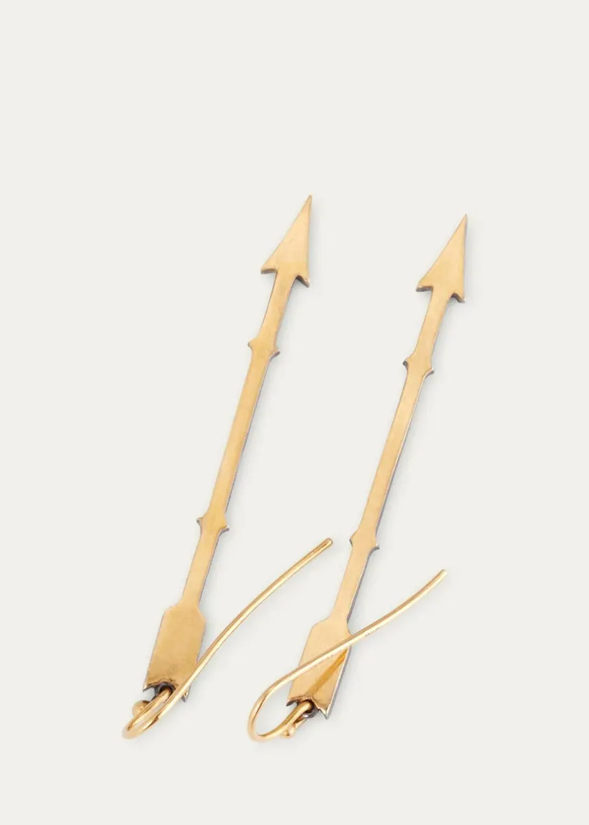 Arman Sarkisyan Diamond Arrow Earrings | Thumbnail 4 Arman Sarkisyan Diamond Arrow Earrings | Thumbnail 4
