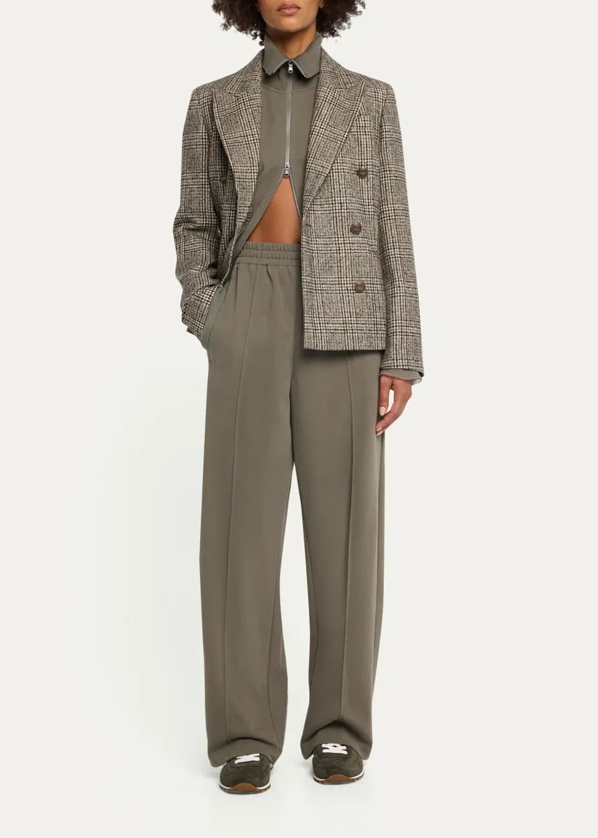 Brunello Cucinelli Double-Breasted Prince Of Wales Tailored Jacket | Thumbnail 2
