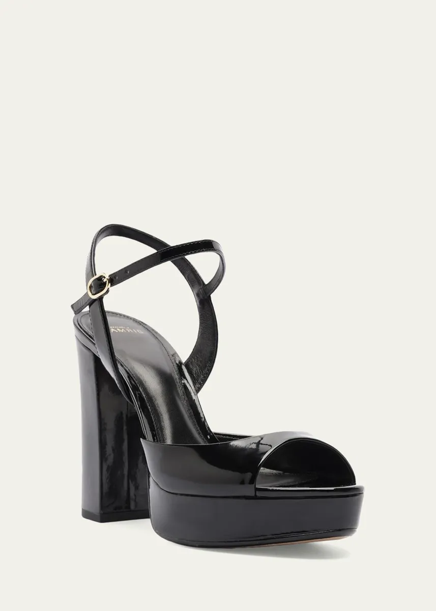 Alexandre Birman 120mm Amy Patent Leather Platform Sandals | Thumbnail 2 Alexandre Birman 120mm Amy Patent Leather Platform Sandals | Thumbnail 2