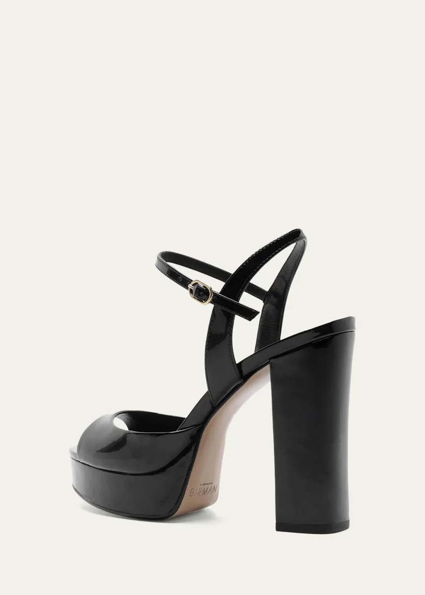 Alexandre Birman 120mm Amy Patent Leather Platform Sandals | Thumbnail 3 Alexandre Birman 120mm Amy Patent Leather Platform Sandals | Thumbnail 3