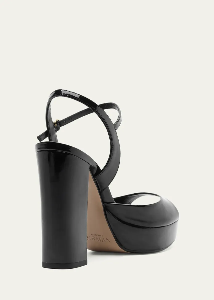 Alexandre Birman 120mm Amy Patent Leather Platform Sandals | Thumbnail 4 Alexandre Birman 120mm Amy Patent Leather Platform Sandals | Thumbnail 4
