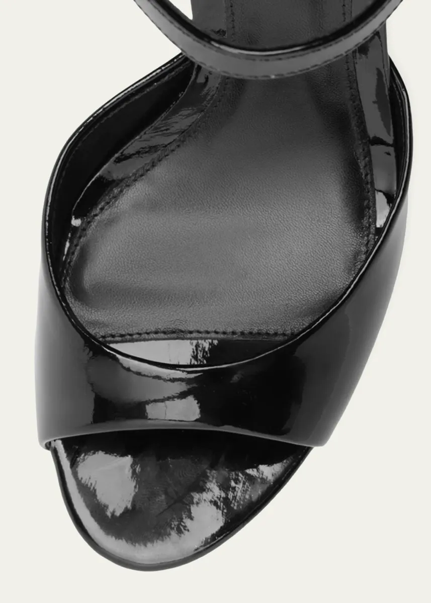Alexandre Birman 120mm Amy Patent Leather Platform Sandals | Thumbnail 5 Alexandre Birman 120mm Amy Patent Leather Platform Sandals | Thumbnail 5