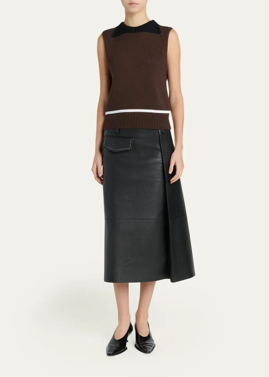 Marni Crewneck Sleeveless Sweater | Thumbnail 2 Marni Crewneck Sleeveless Sweater | Thumbnail 2