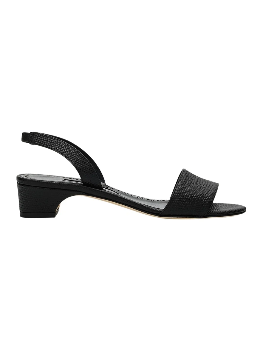 30mm Patobarnu Embossed Leather Sandals 30mm Patobarnu Embossed Leather Sandals
