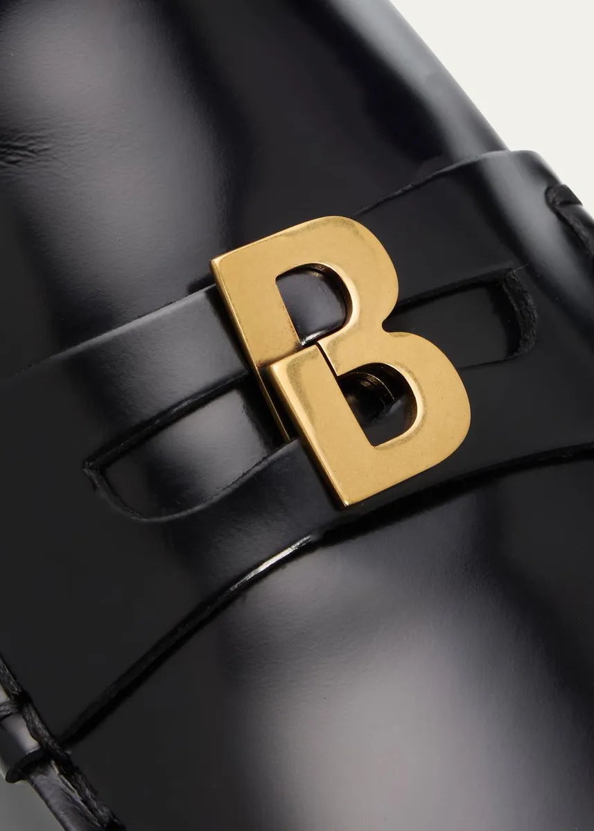 Balenciaga Comfy Leather Penny Loafers | Thumbnail 5