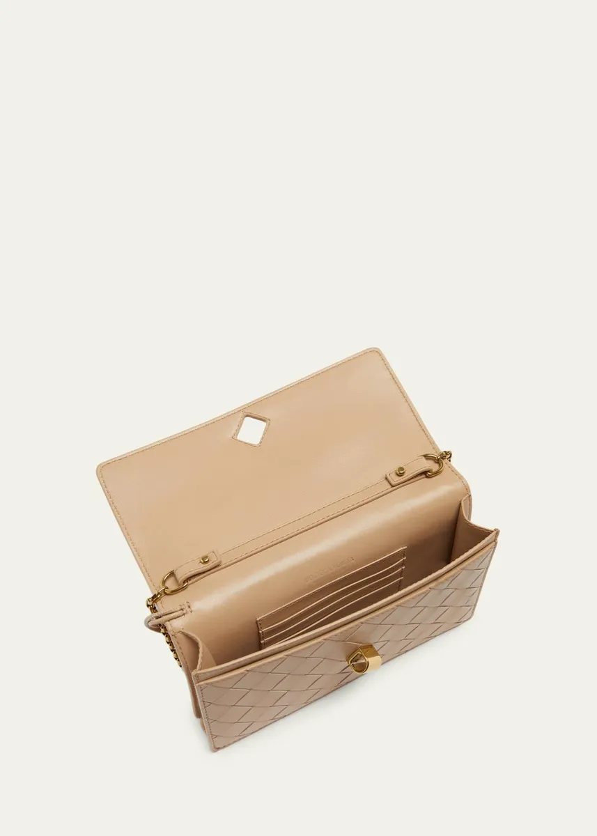 Bottega Veneta Andiamo Leather Chain Pouch Bag | Thumbnail 4