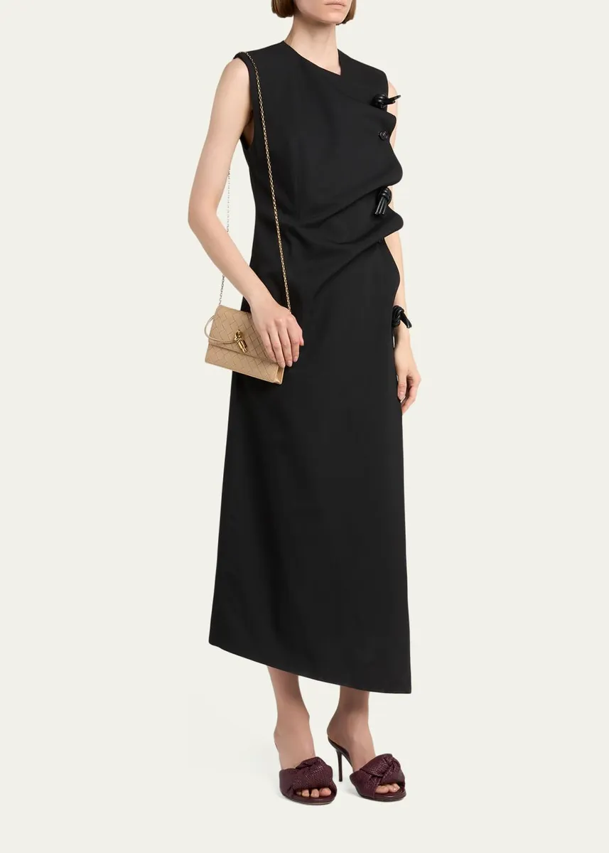 Bottega Veneta Andiamo Leather Chain Pouch Bag | Thumbnail 5