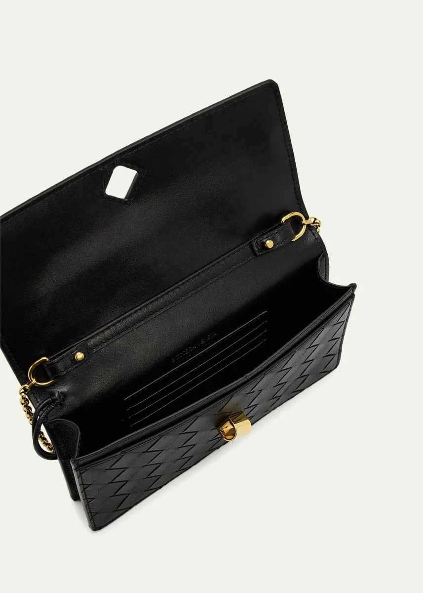 Bottega Veneta Andiamo Leather Chain Pouch Bag | Thumbnail 8