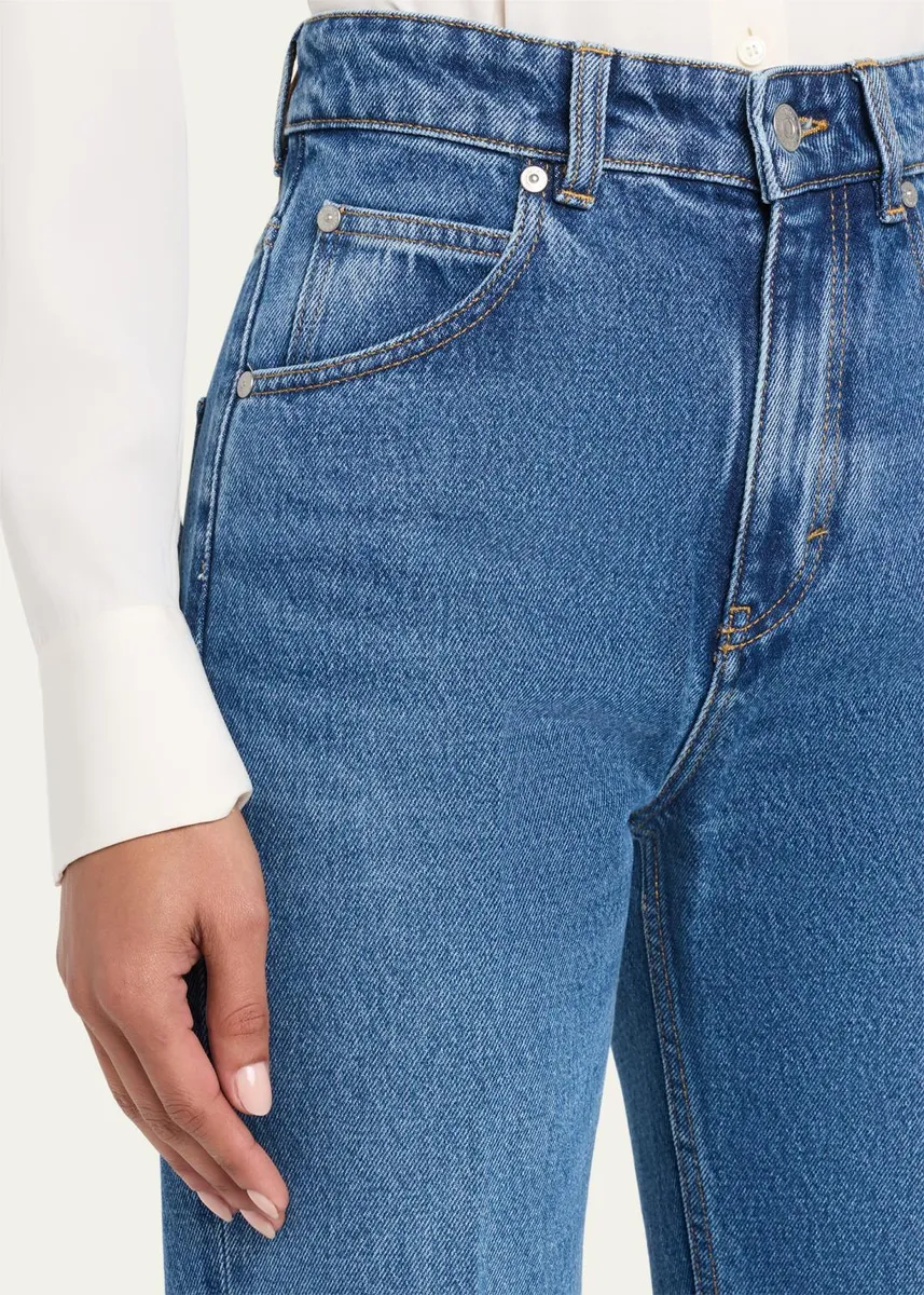 Victoria Beckham Julia High-Rise Straight-Leg Jeans | Thumbnail 5 Victoria Beckham Julia High-Rise Straight-Leg Jeans | Thumbnail 5