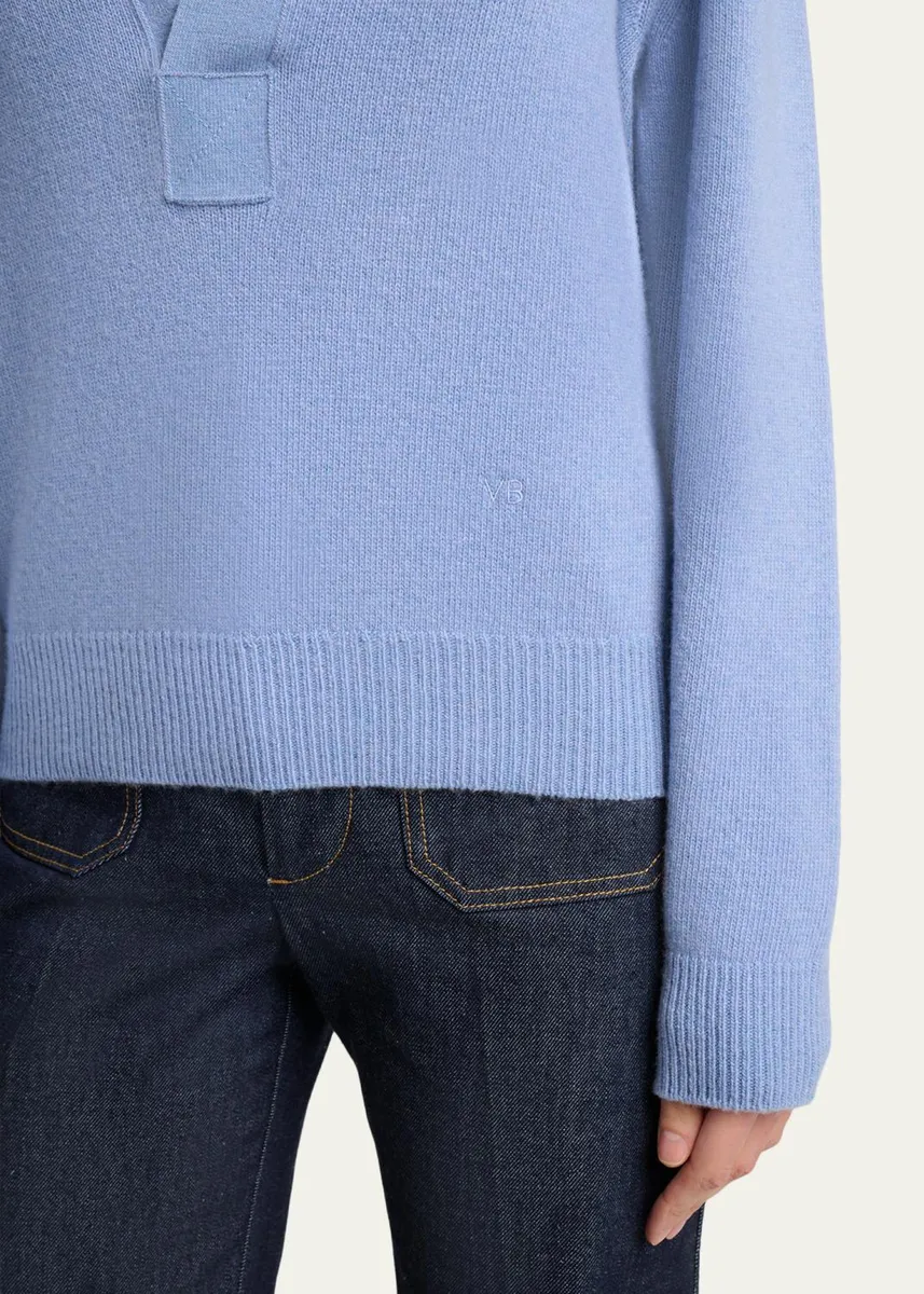 Victoria Beckham Polo Collar Jumper Sweater | Thumbnail 5 Victoria Beckham Polo Collar Jumper Sweater | Thumbnail 5