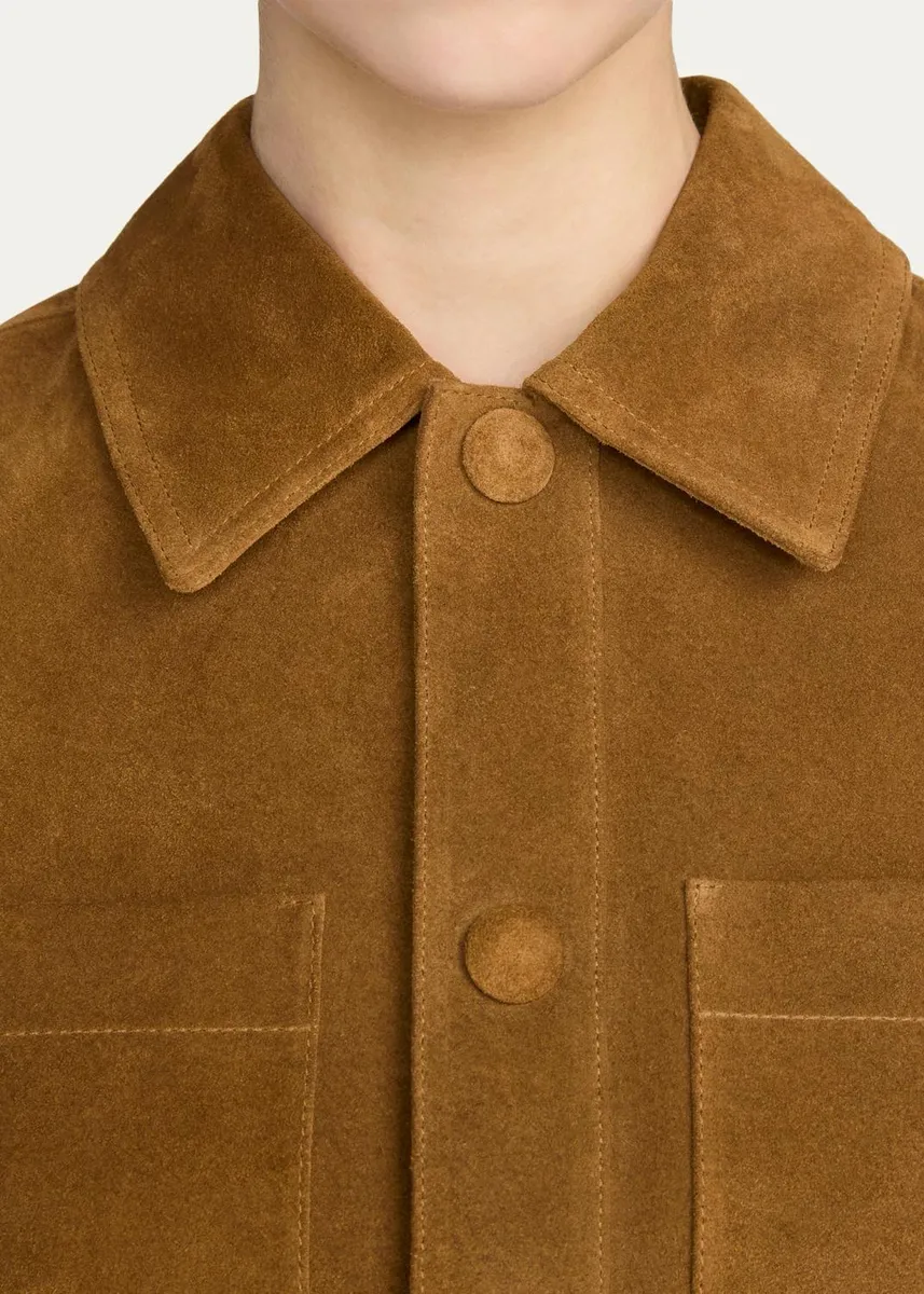 Frame The Suede Small Jacket | Thumbnail 5