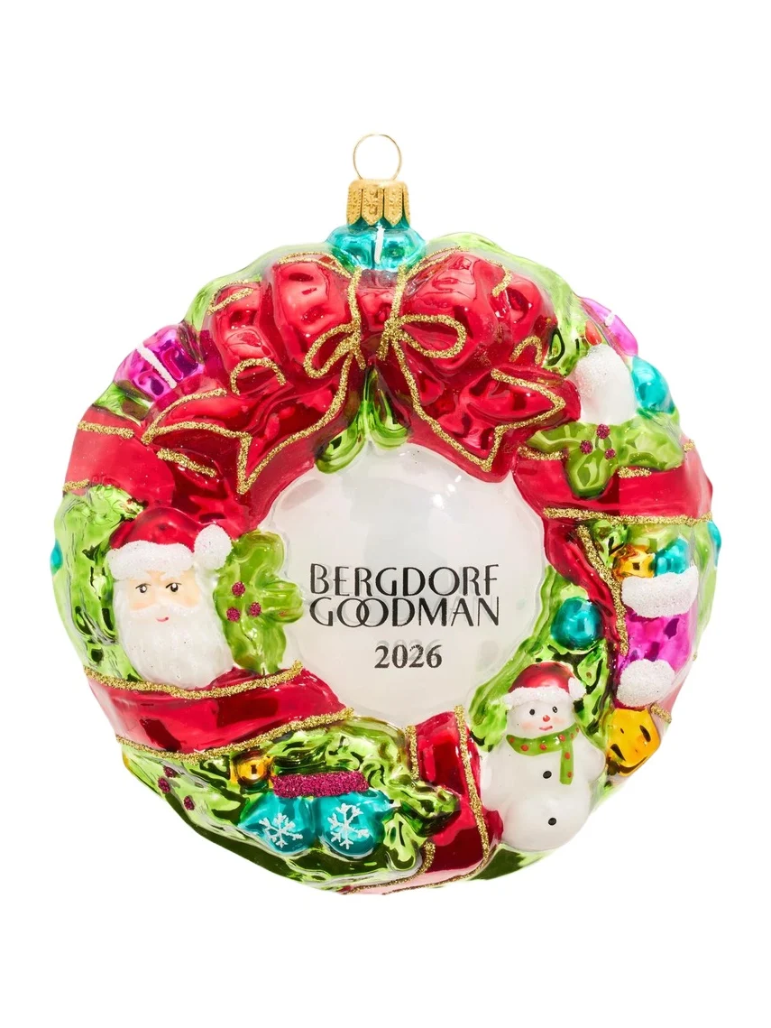 2026 BG Wreath Christmas Ornament