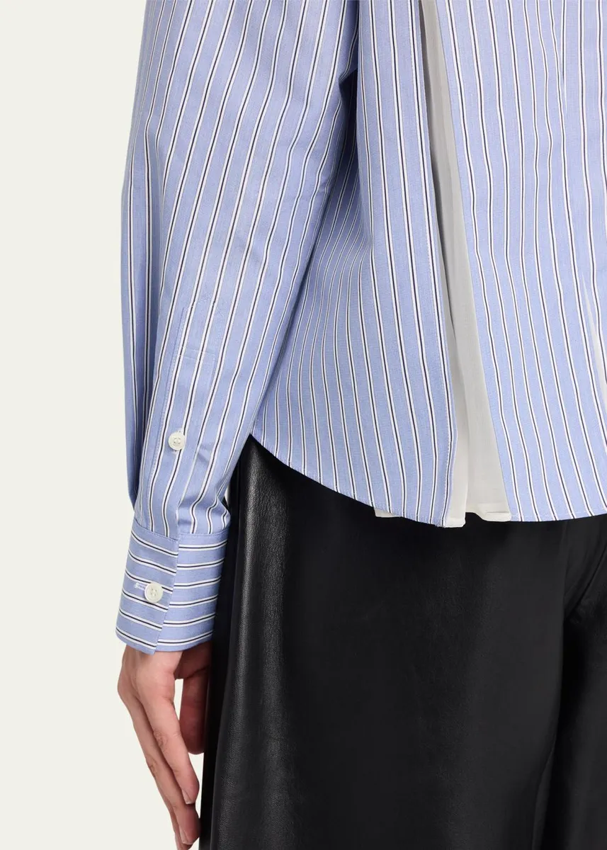 Sacai Cotton Poplin Shirt | Thumbnail 5 Sacai Cotton Poplin Shirt | Thumbnail 5