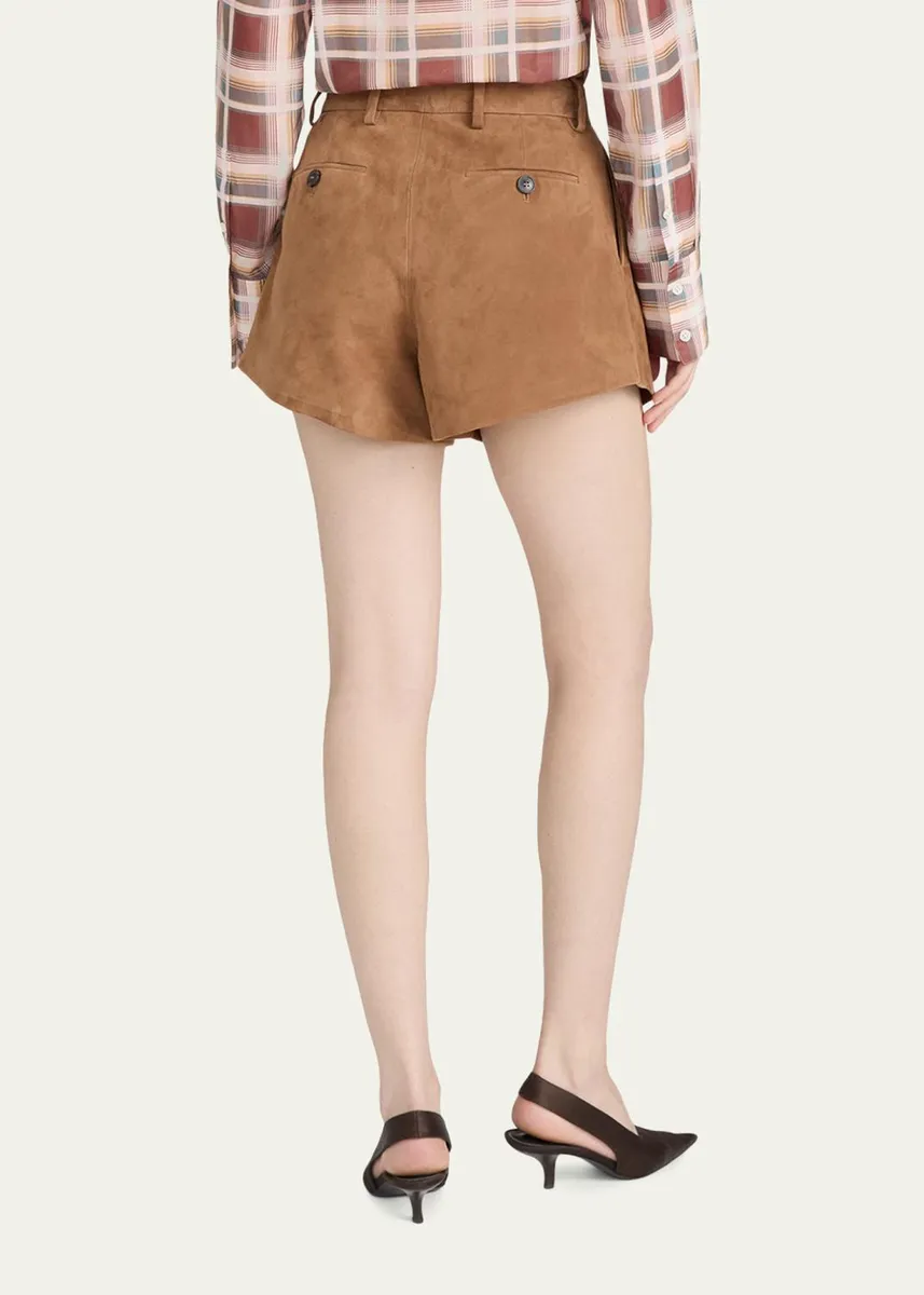 Frame The Suede Utility Shorts | Thumbnail 3 Frame The Suede Utility Shorts | Thumbnail 3