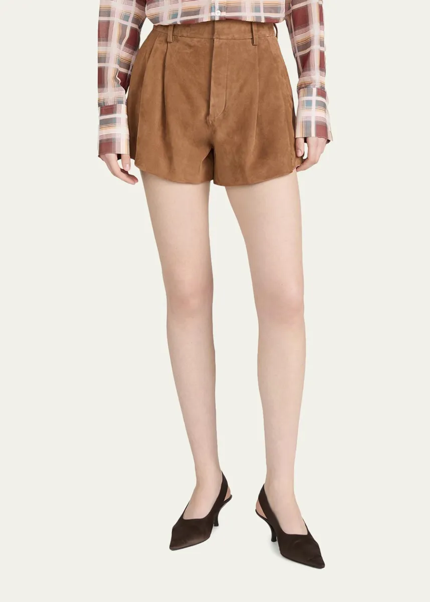 Frame The Suede Utility Shorts | Thumbnail 4 Frame The Suede Utility Shorts | Thumbnail 4